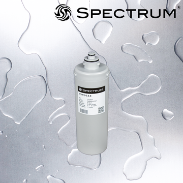 AOW2-0.5-8   :   SPECTRUM Carbon Block 0.5µm 8" Particulate, Cyst and Lead reduction