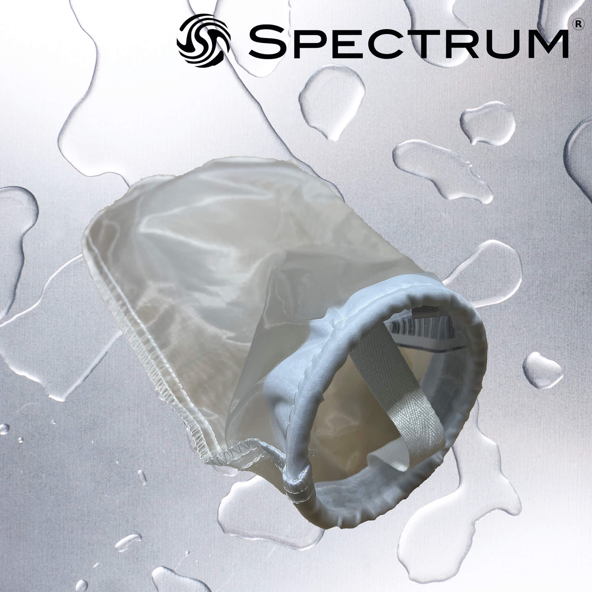 EBEN-100-4   :   SPECTRUM Economic Bag Nylon 100µm Size 4 Polypropylene Neck Ring