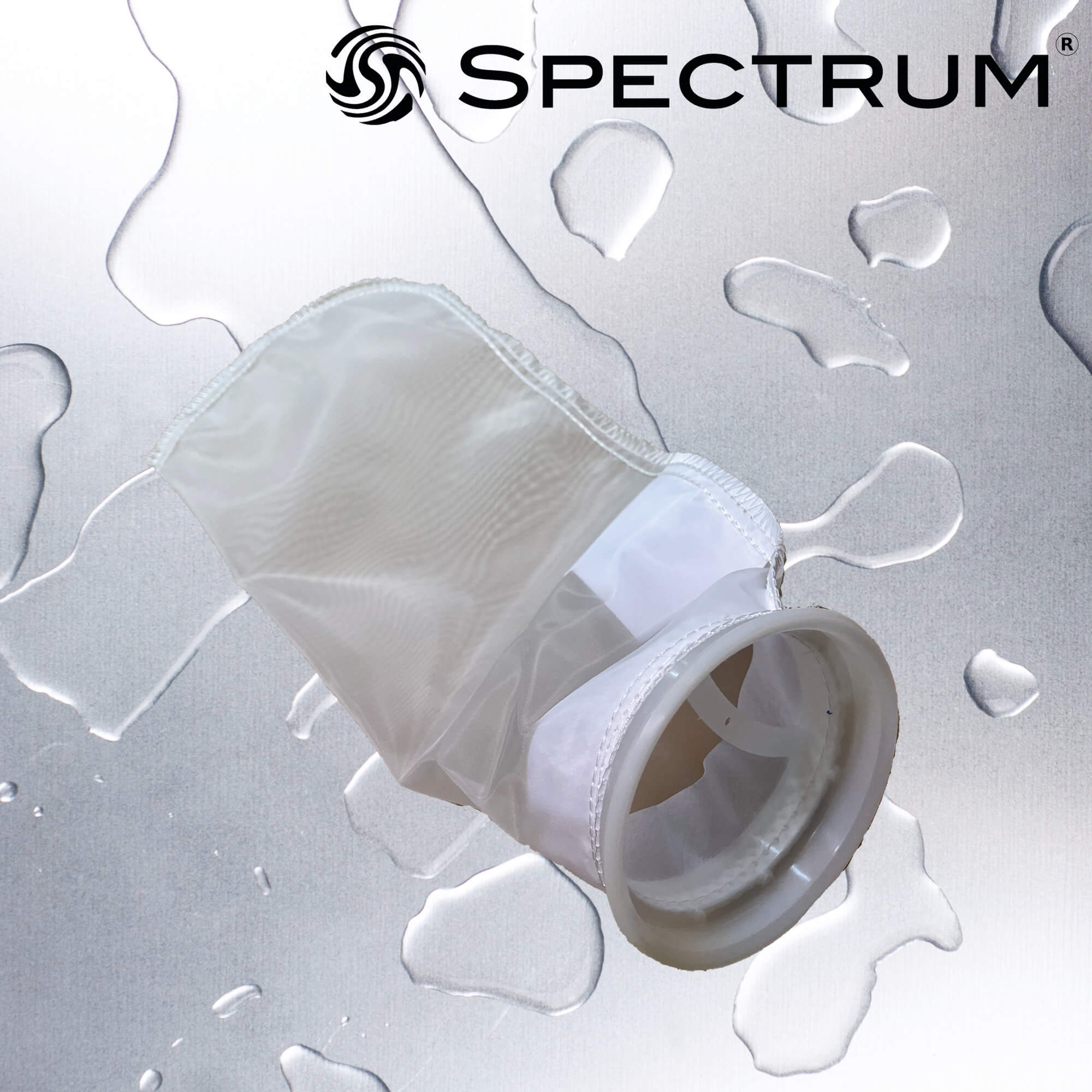 EBSN-50-4  :  SPECTRUM Economic Bag Nylon 50µm Size 4 Polypropylene Standard Neck