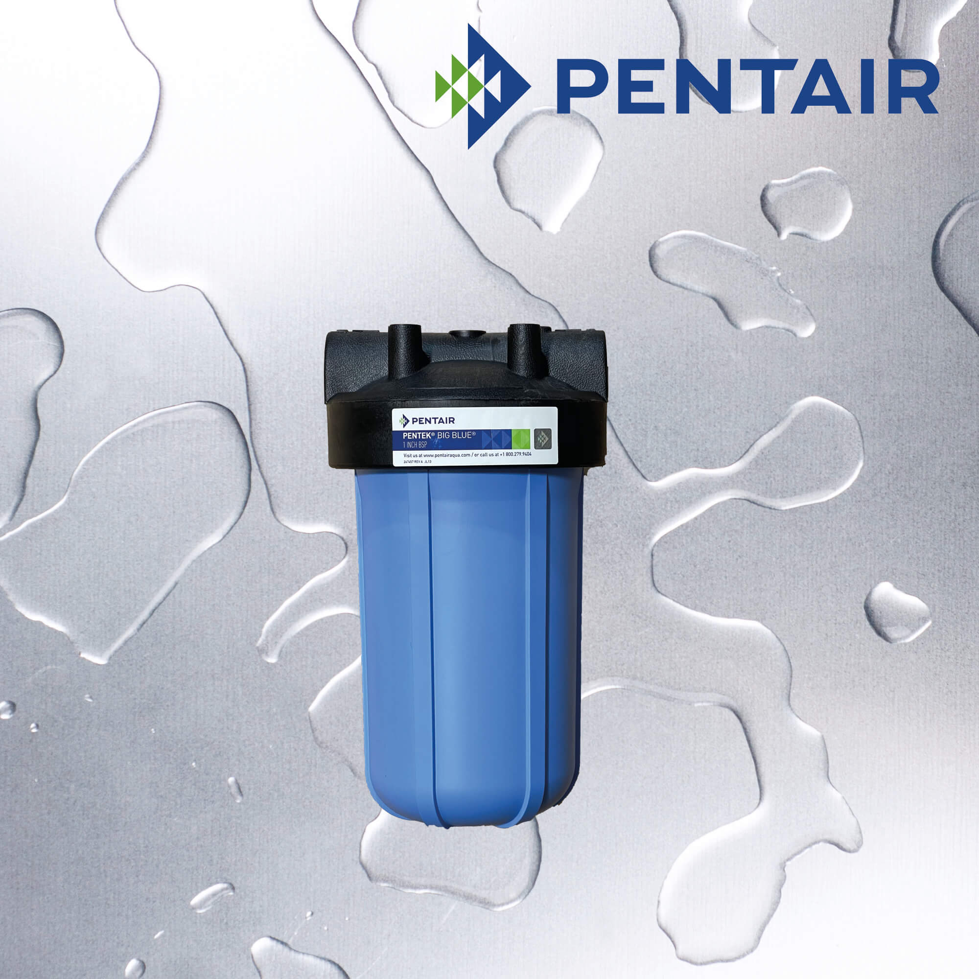 BB10BL3/4HFPPWO/PR   :   PENTAIR Big Blue 10" Housing 3/4" NPT WO/PR