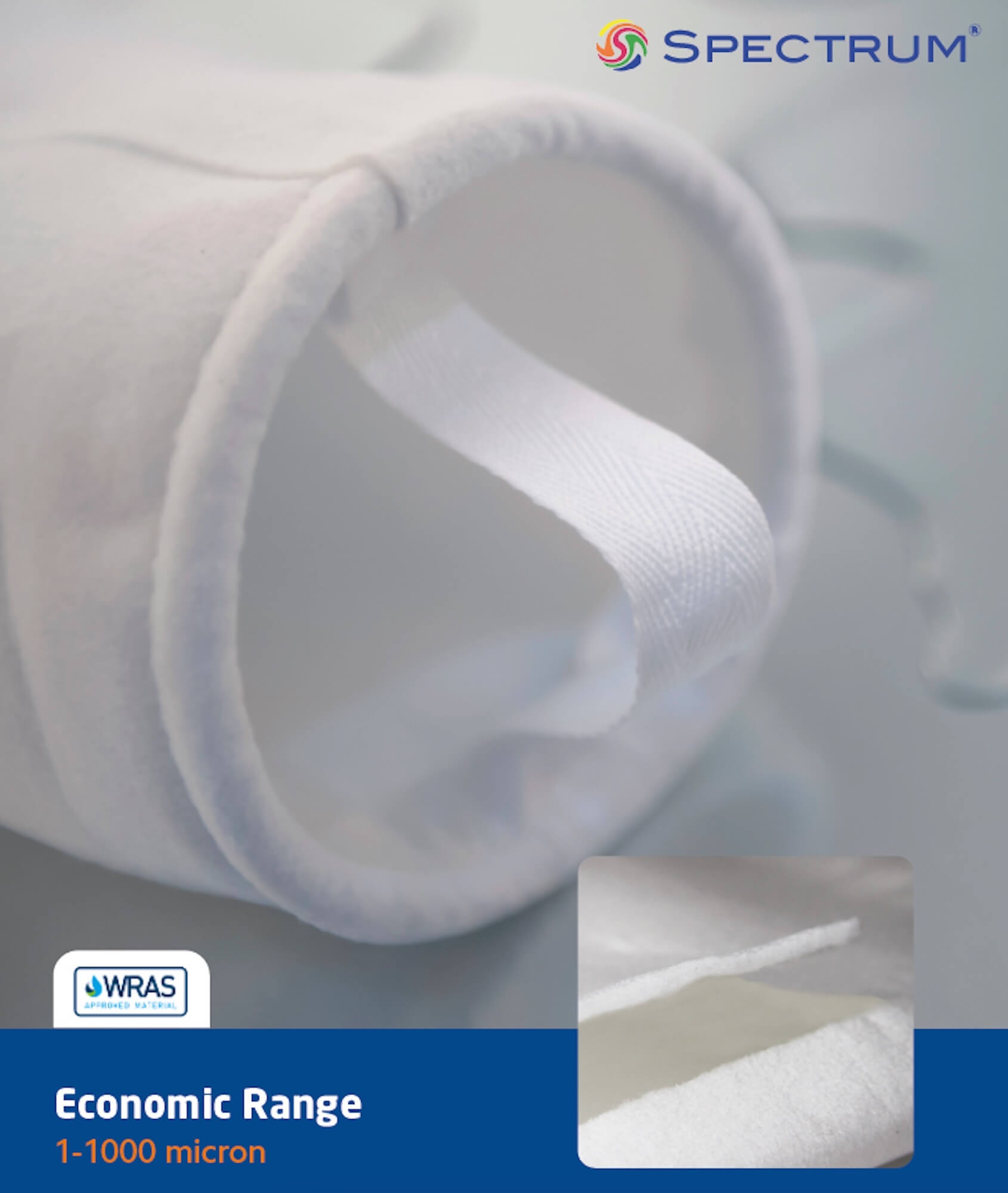 EBSP-5-2   :   SPECTRUM Economic Bag Polypropylene 5?m Size 2 Polypropylene Standard Neck