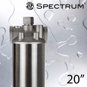 EFH-SBR-1-20-1/2  :  SPECTRUM INOX Filter Housing 1 X 20" 1/2" Ports