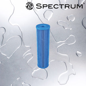 EPE-AM-5-93/4   :   SPECTRUM Antimicrobial Economic Pleat² Polyester Filter 5µm 93/4 Inch