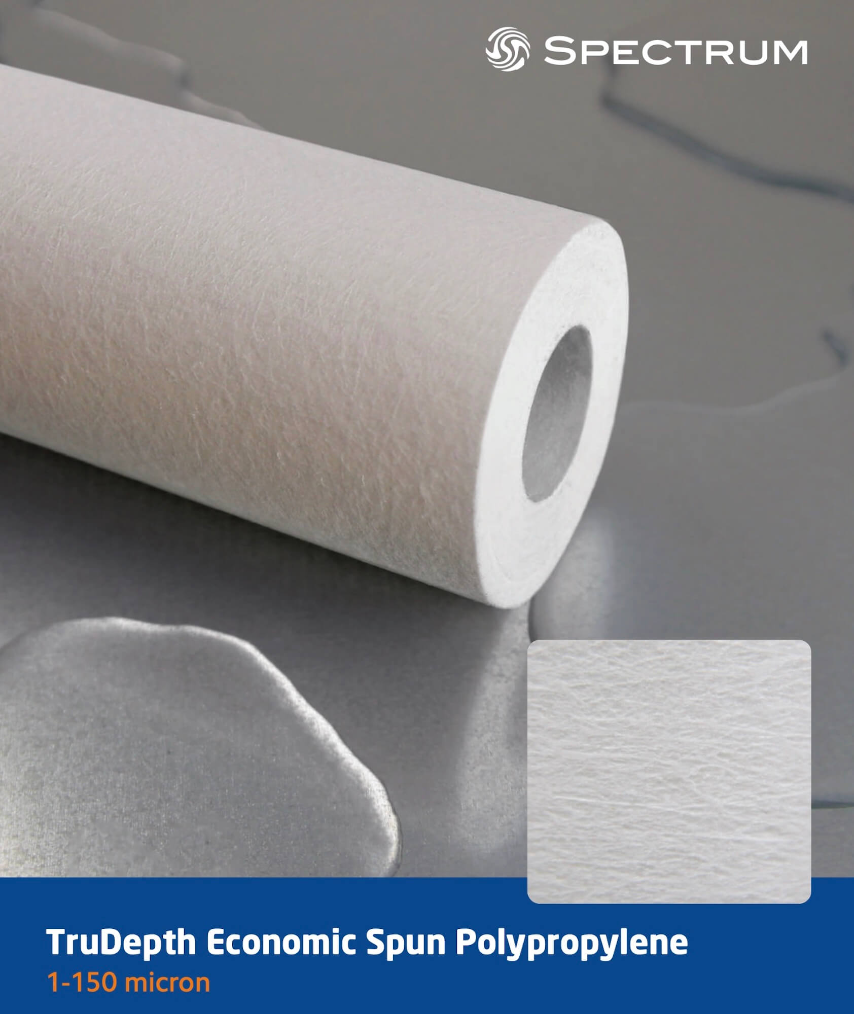 ESP-20-30   :   SPECTRUM TruDepth Economic Spun Polypropylene Filter 20?m 30"