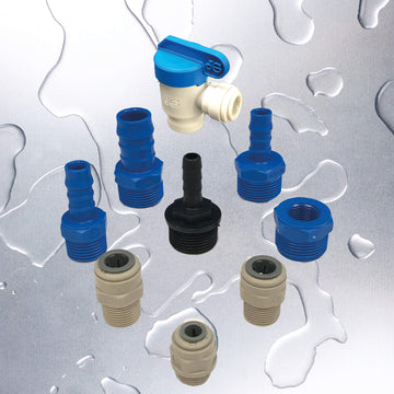 ADAPTOR  :  Hosetail  3/4" BSP male x 1/2"
