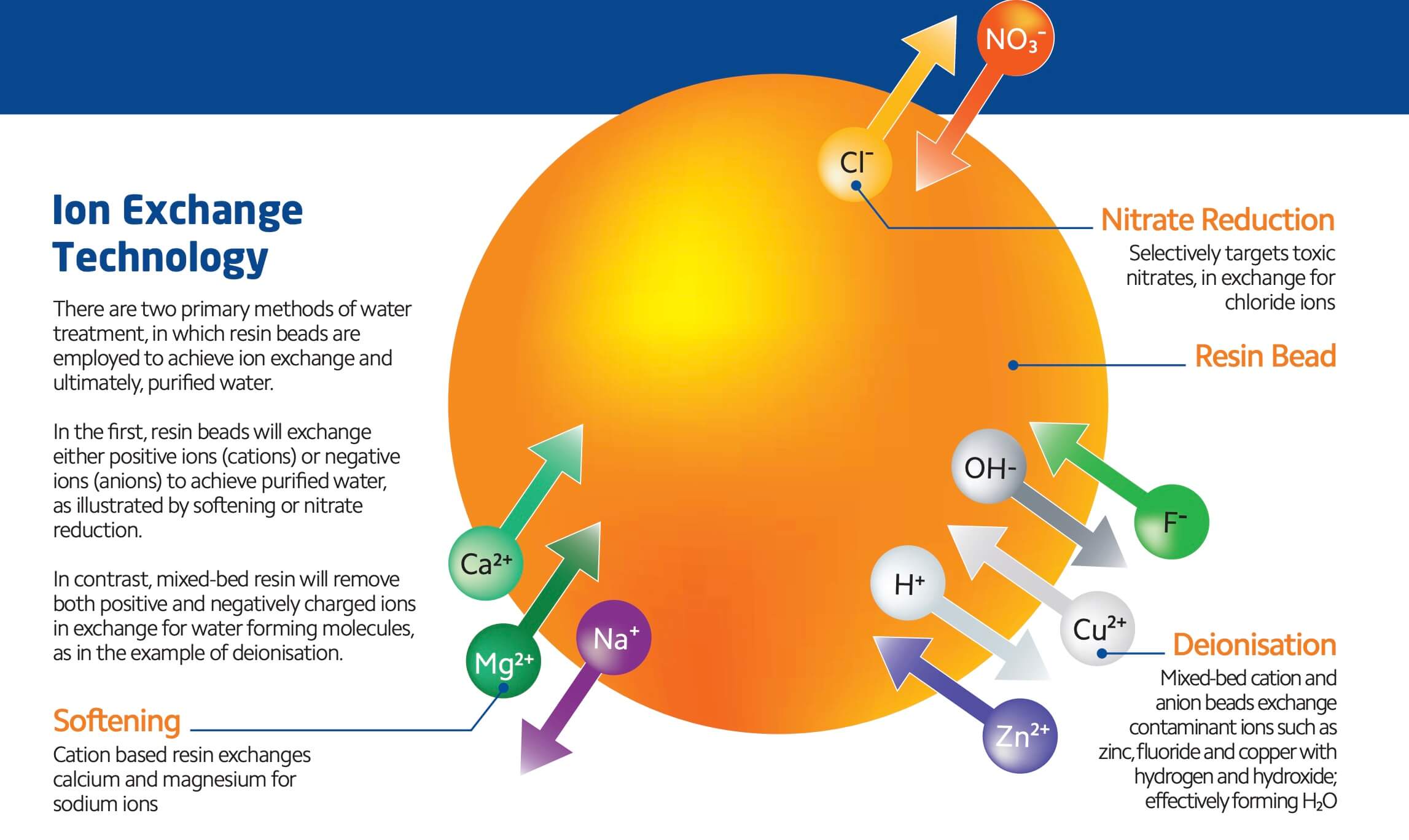 SRNI-20LD   :   SPECTRUM ION-X Nitrate Removal Filter 20" for Large Diameter