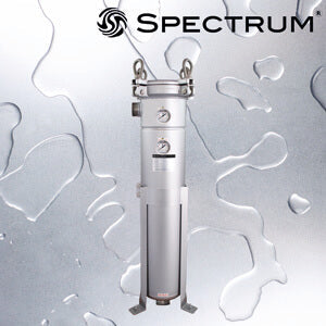 PBH-SGB-1-2-2-G   :   SPECTRUM INOX Bag Housing Stainless Steel Size 2 2"BSPT-M with Gauges