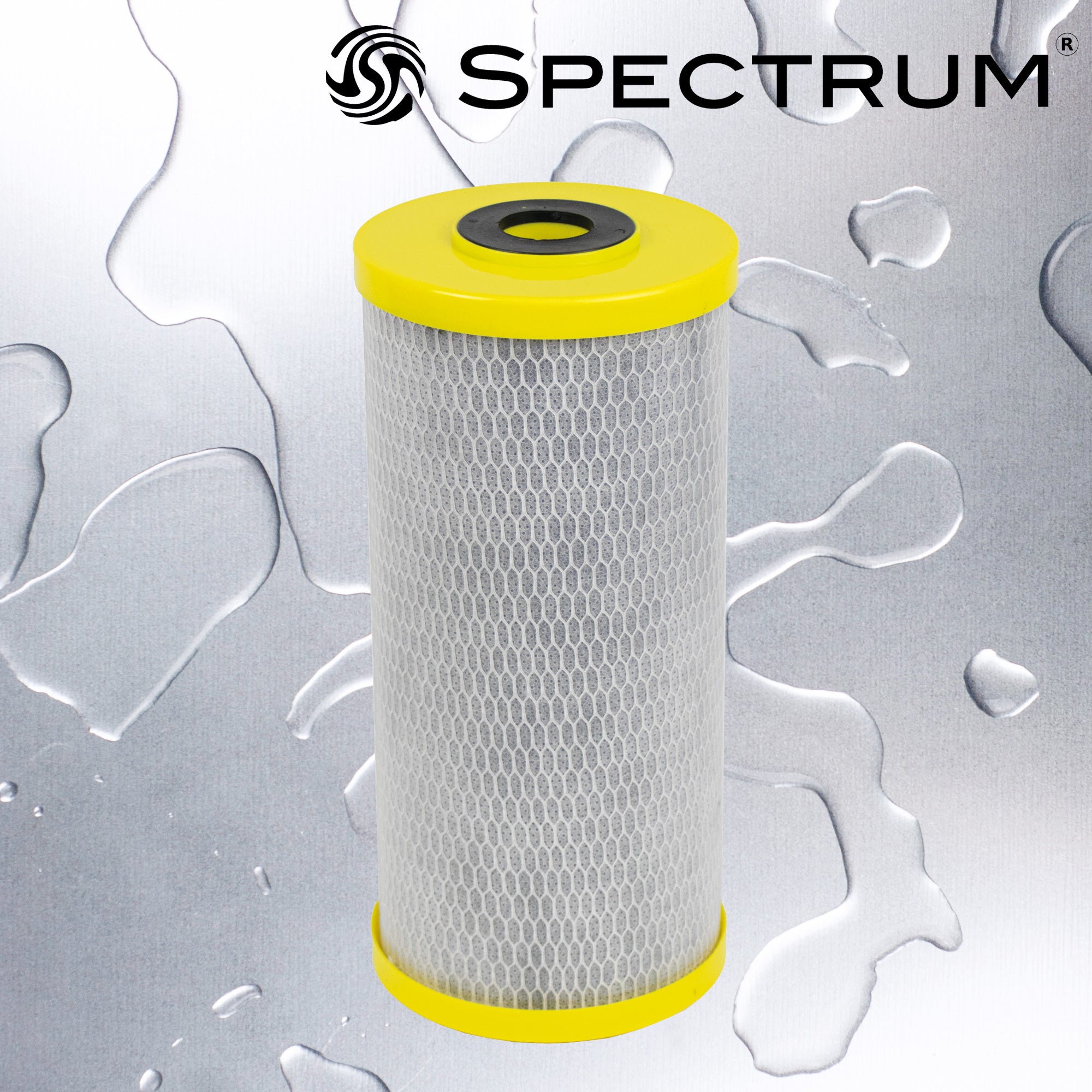 PFBC-5-93/4LD   :   SPECTRUM FibreOnyx Chloramine Carbon Filter 5µm 93/4" for Large Diameter