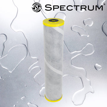 PFBC-5-20LD   :   SPECTRUM FibreOnyx Chloramine Carbon Filter 5µm 20" for Large Diameter