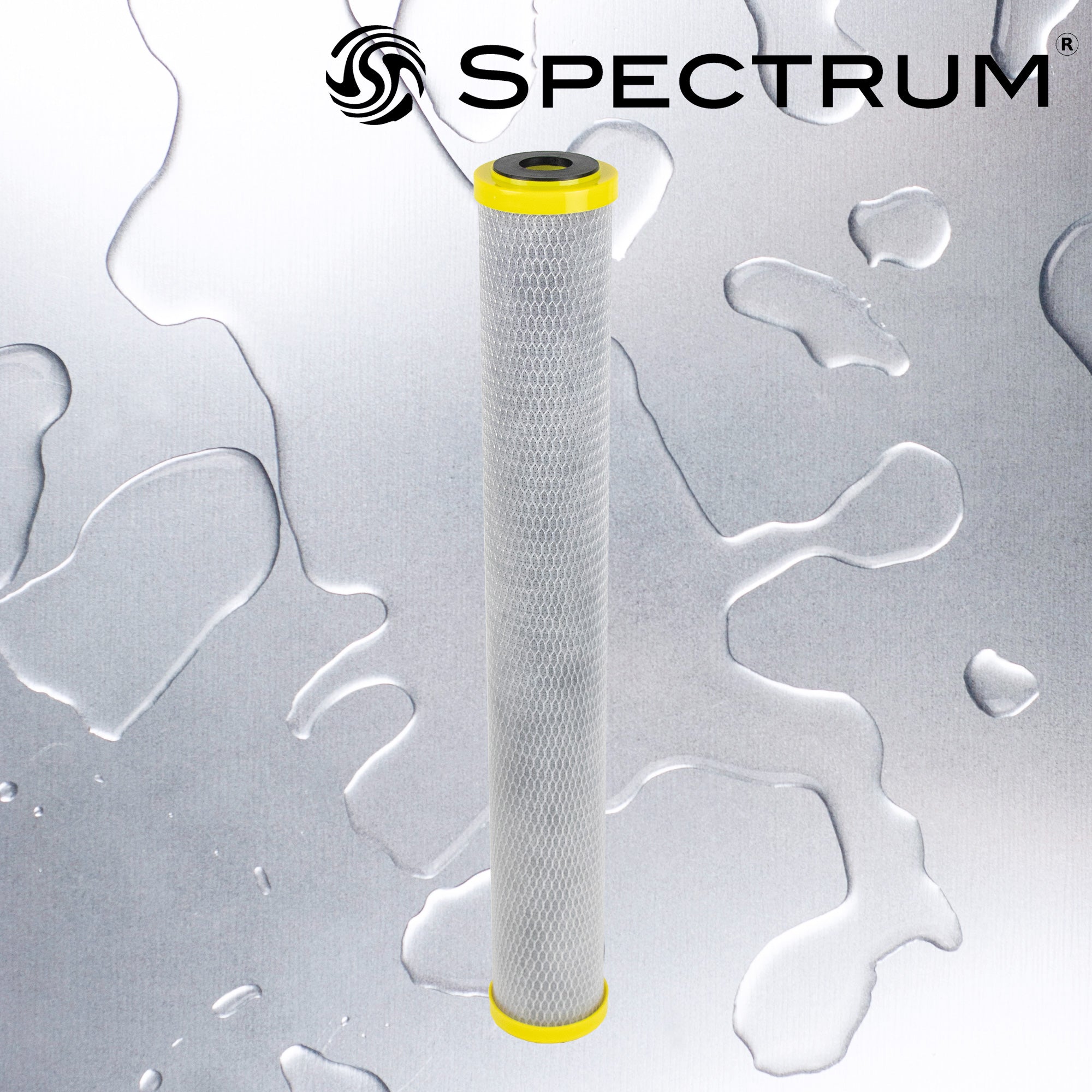 PFBC-5-20   :   SPECTRUM FibreOnyx Chloramine Carbon Filter 5µm 20"