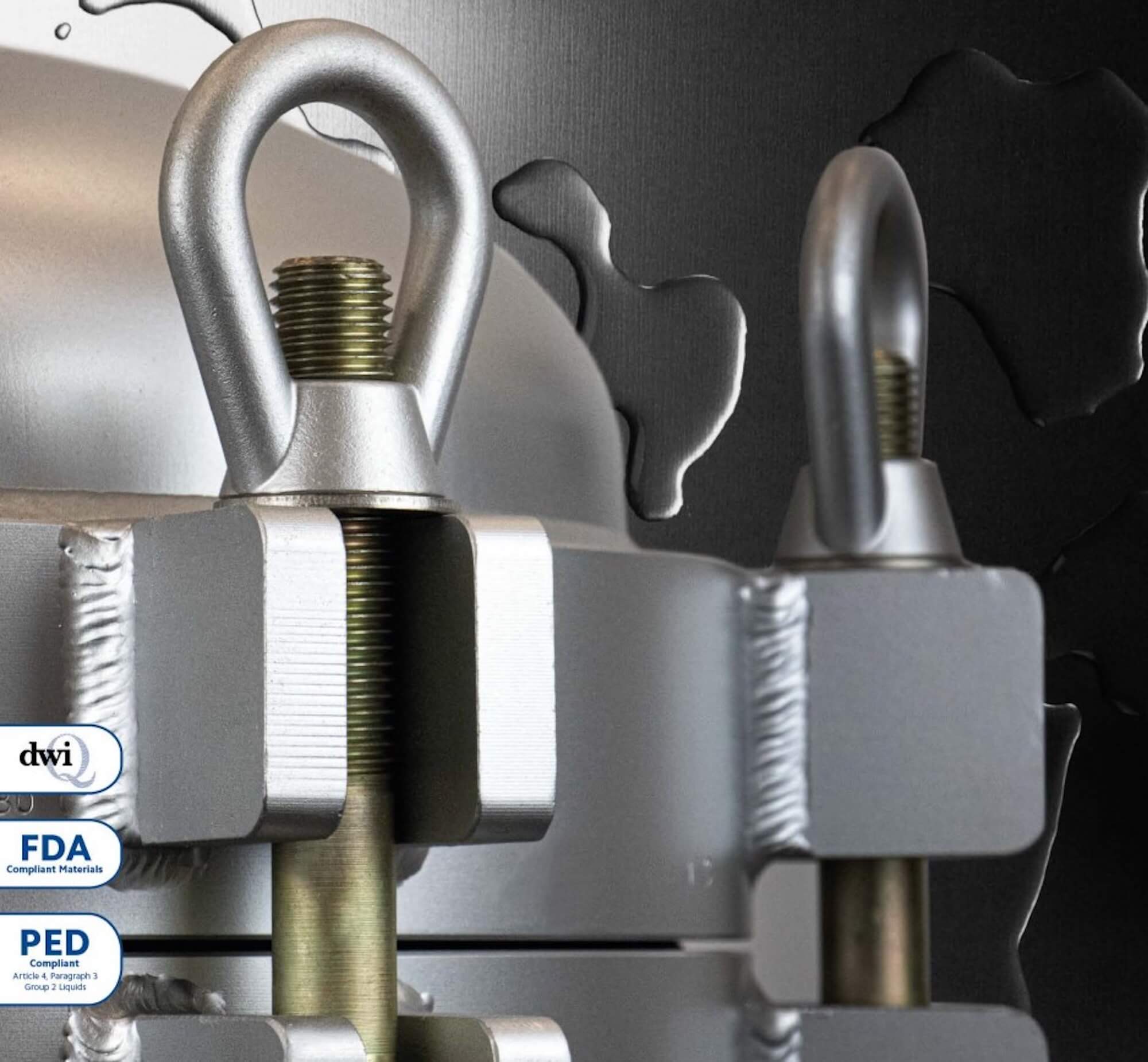 PFH-SGB-21-40-4F-G : SPECTRUM INOX Premier Filter Housing 21 X 40" 4" DN100 with Gauges