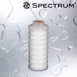 PPPES-0.2-5-120S   : SPECTRUM Premier Pleat PES Filter 0.2?m 5 Inch 120/Closed/Silicone O-rings