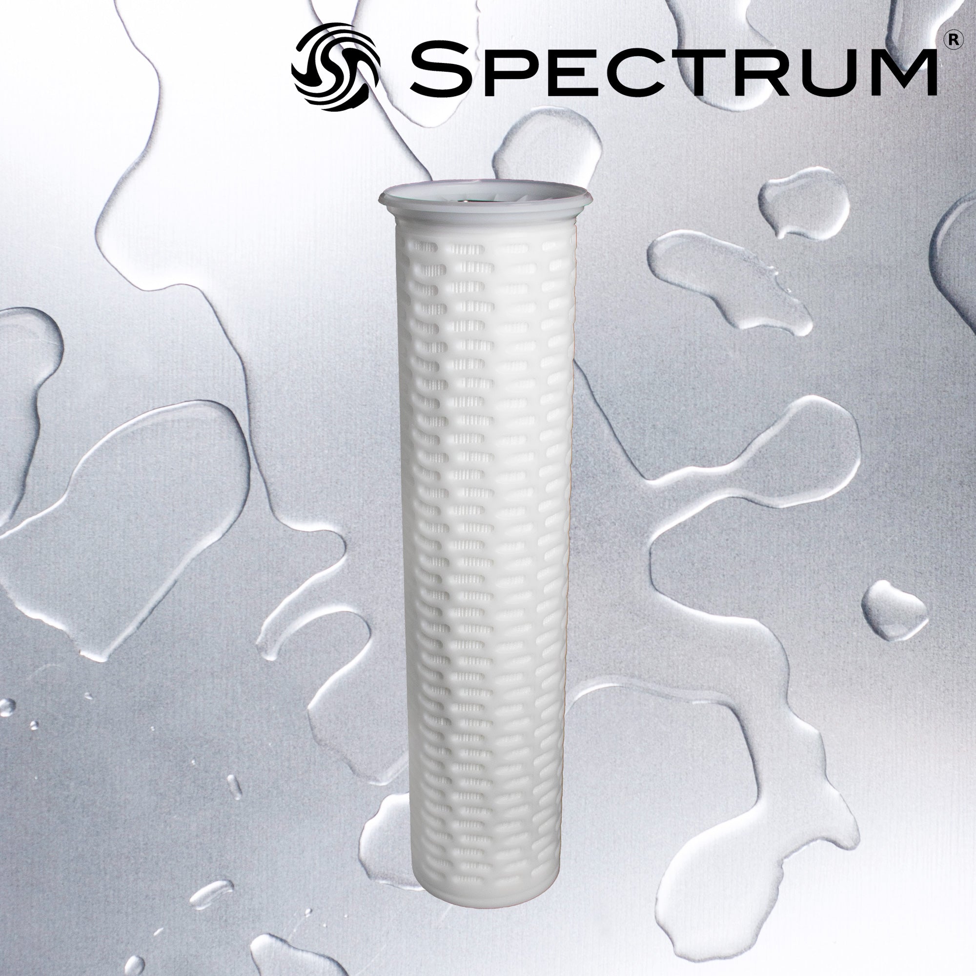 PPBP-0.5-2   :   SPECTRUM Premier Pleated Cartridge for Bag Housing Polypropylene 0.5µm Size 2