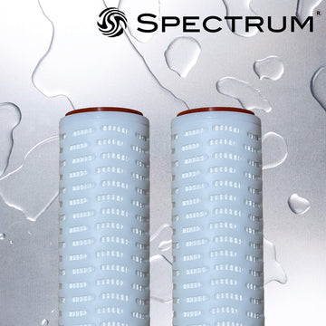 PPDP-10-93/4AAS   :   SPECTRUM Premier Pleat Depth Filter 10µm 93/4" DOE/Silicone Gaskets