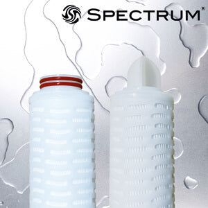 PPP-0.45-30EHS: SPECTRUM Premier Pleat Polypropylene Filter 0.45?m 30 Inch 222/Fin/Silicone O-rings