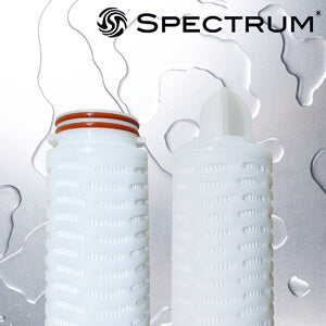 SM10ZH : SPECTRUM Bubble Point Pleated PES Filter 0.45?m 10 Inch 226 PSU Inserts/Fin/Silicone O-rings