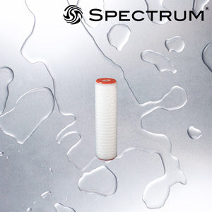 PPHP-0.1-93/4AAS   :   SPECTRUM Premier Pleat HE Polypropylene Filter 0.1?m 9 3/4 Inch DOE Silicone