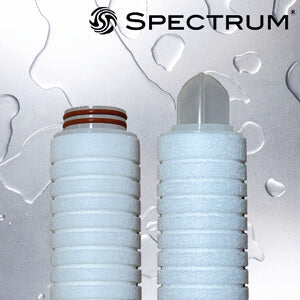 PSP-1-30MHS   :   SPECTRUM TruDepth Premier Spun Polypropylene 1?m 30 Inch 224/Fin/Silicone O-rings