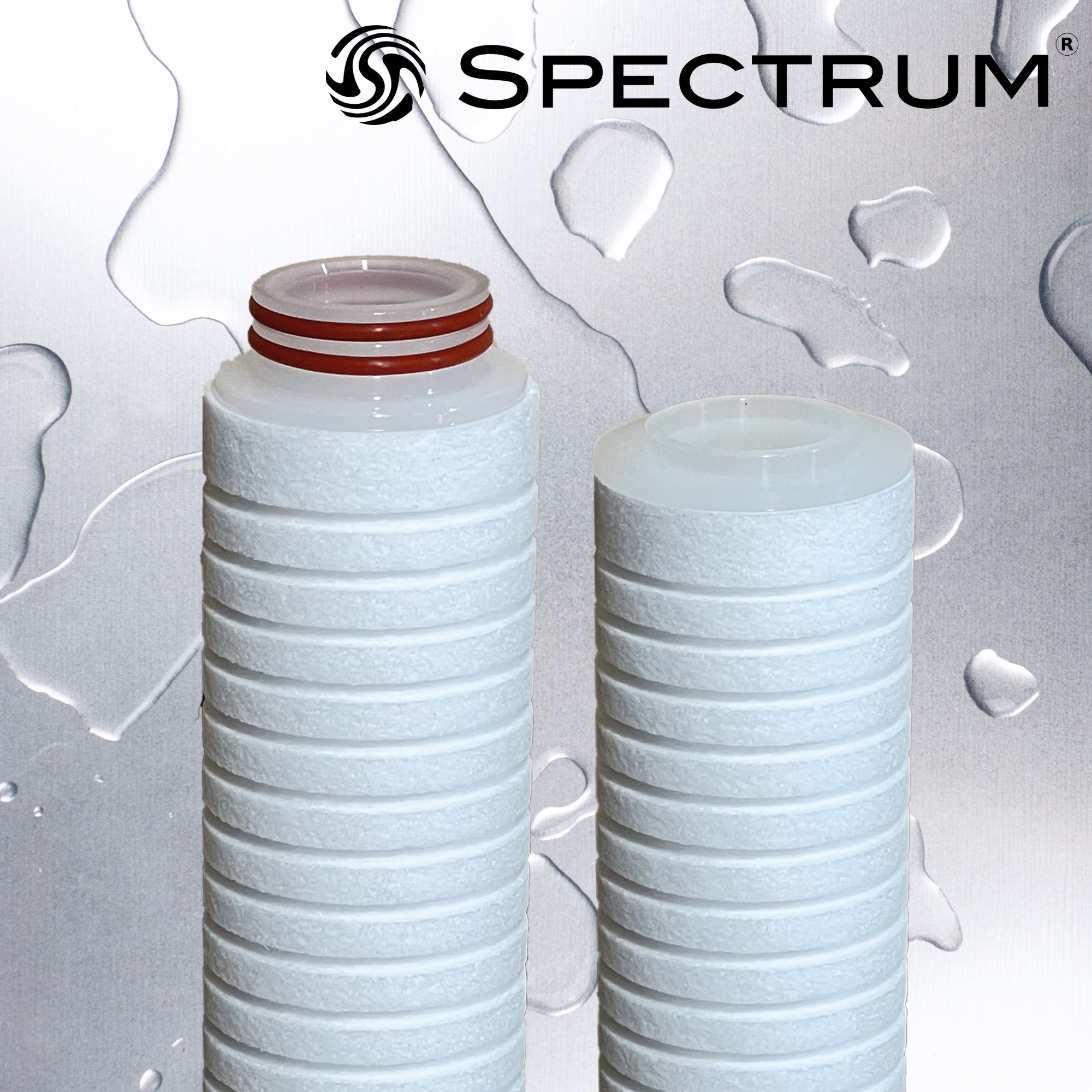 PSP-20-10ESE   :   SPECTRUM TruDepth Premier Spun Polypropylene 20µm 10" 222/Flat/EPDM O-rings