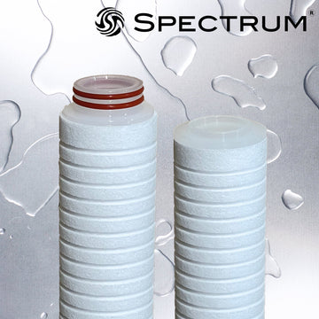 PSP-5-10ESS   :   SPECTRUM TruDepth Premier Spun Polypropylene 5?m 10" 222/Flat/Silicone O-rings