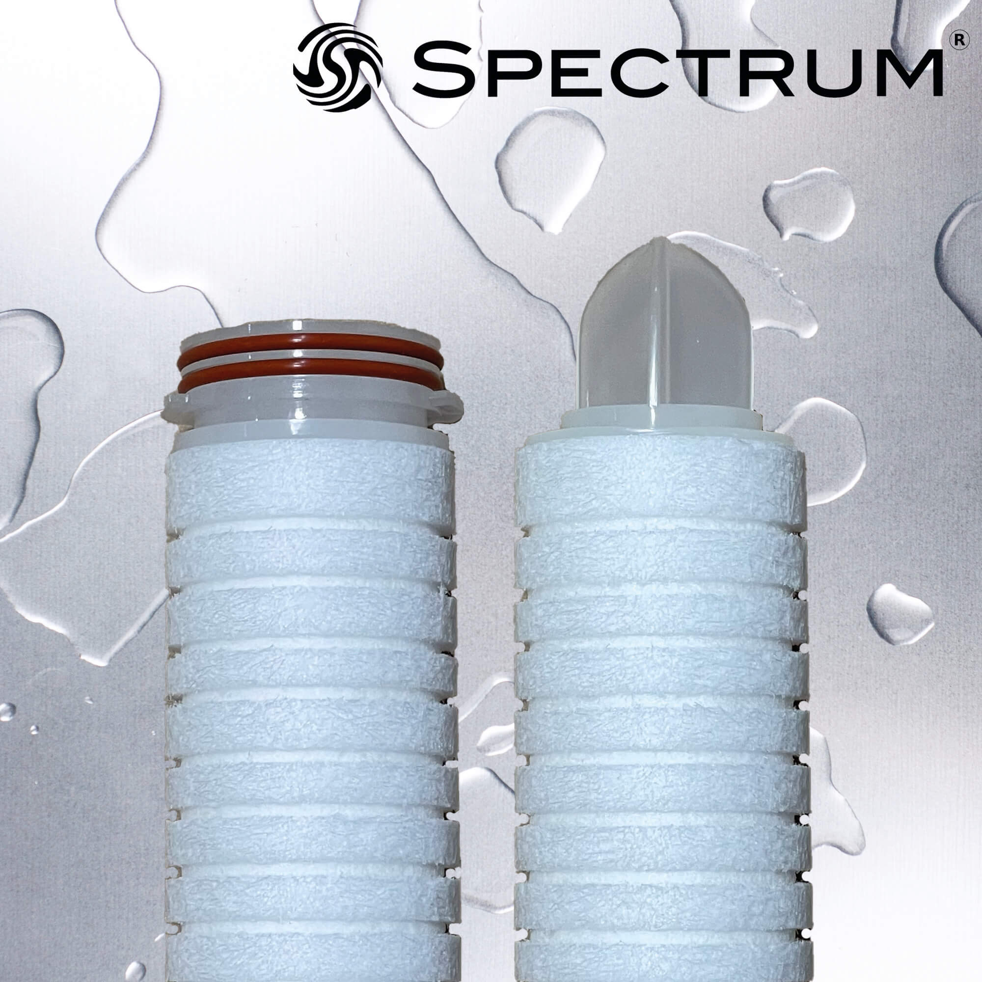 PSP-5-10FHS   :   SPECTRUM TruDepth Premier Spun Polypropylene 5?m 10" 226/Fin/Silicone O-rings