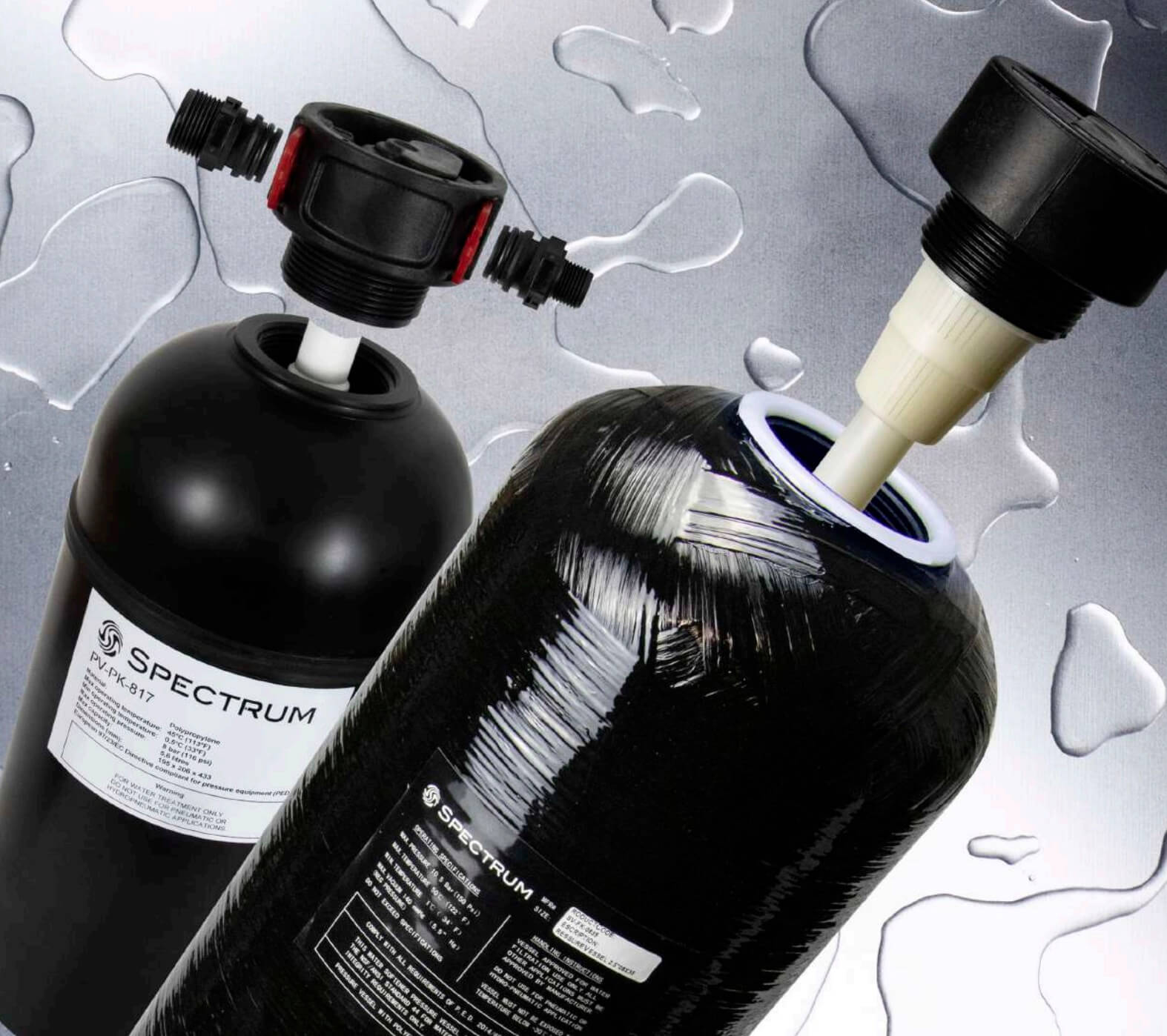 PVHEAD-DSComplete-35   :   SPECTRUM Pressure Vessel Distribution System 35"