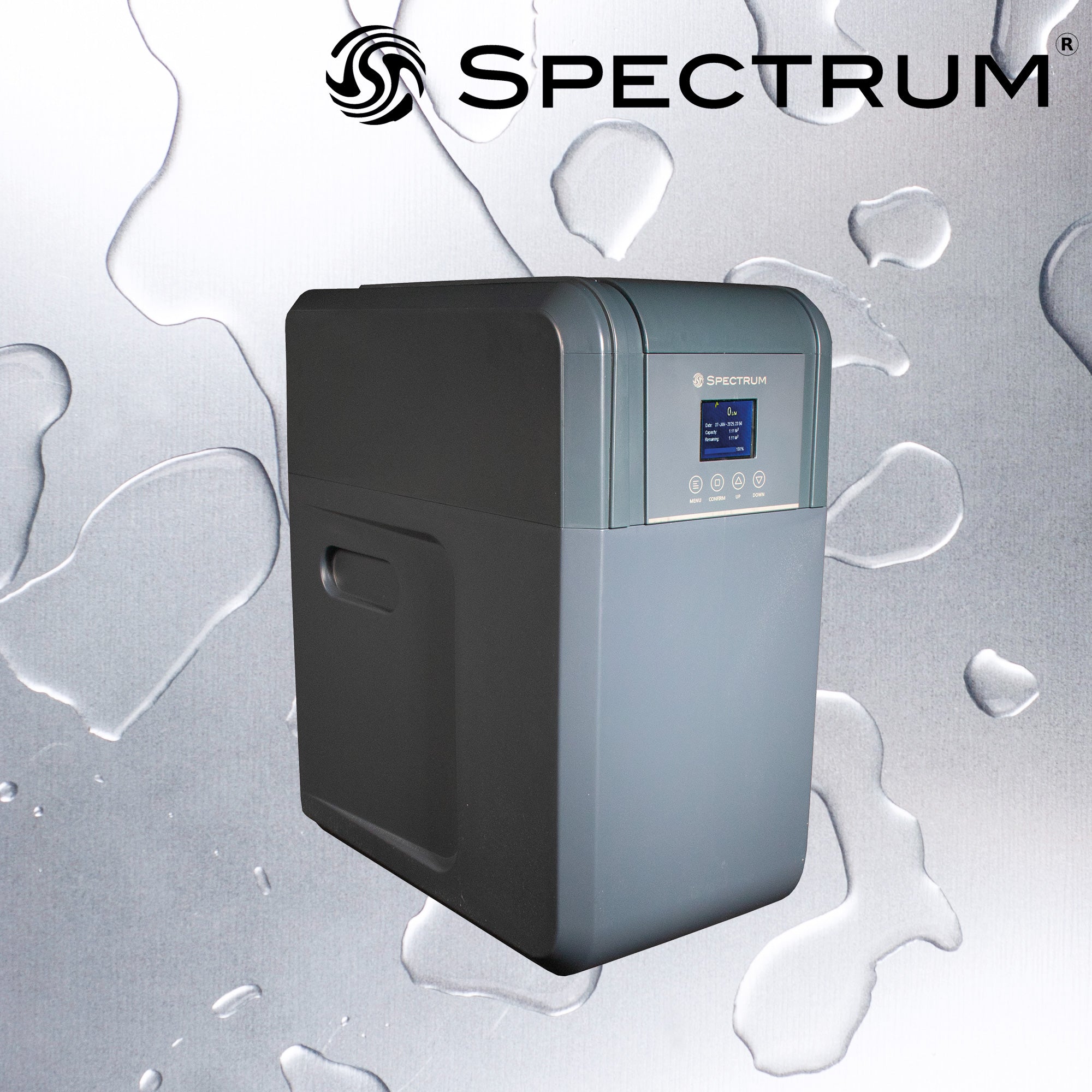 S1-S170-EU  :  SPECTRUM SOFTener Complete System 9x15µ with 10L Resin with EU Plug