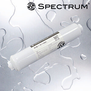 SCIB-1-10-1/4QC   :   SPECTRUM Carbon Inline Block 1?m 10" 1/4" Push Fits