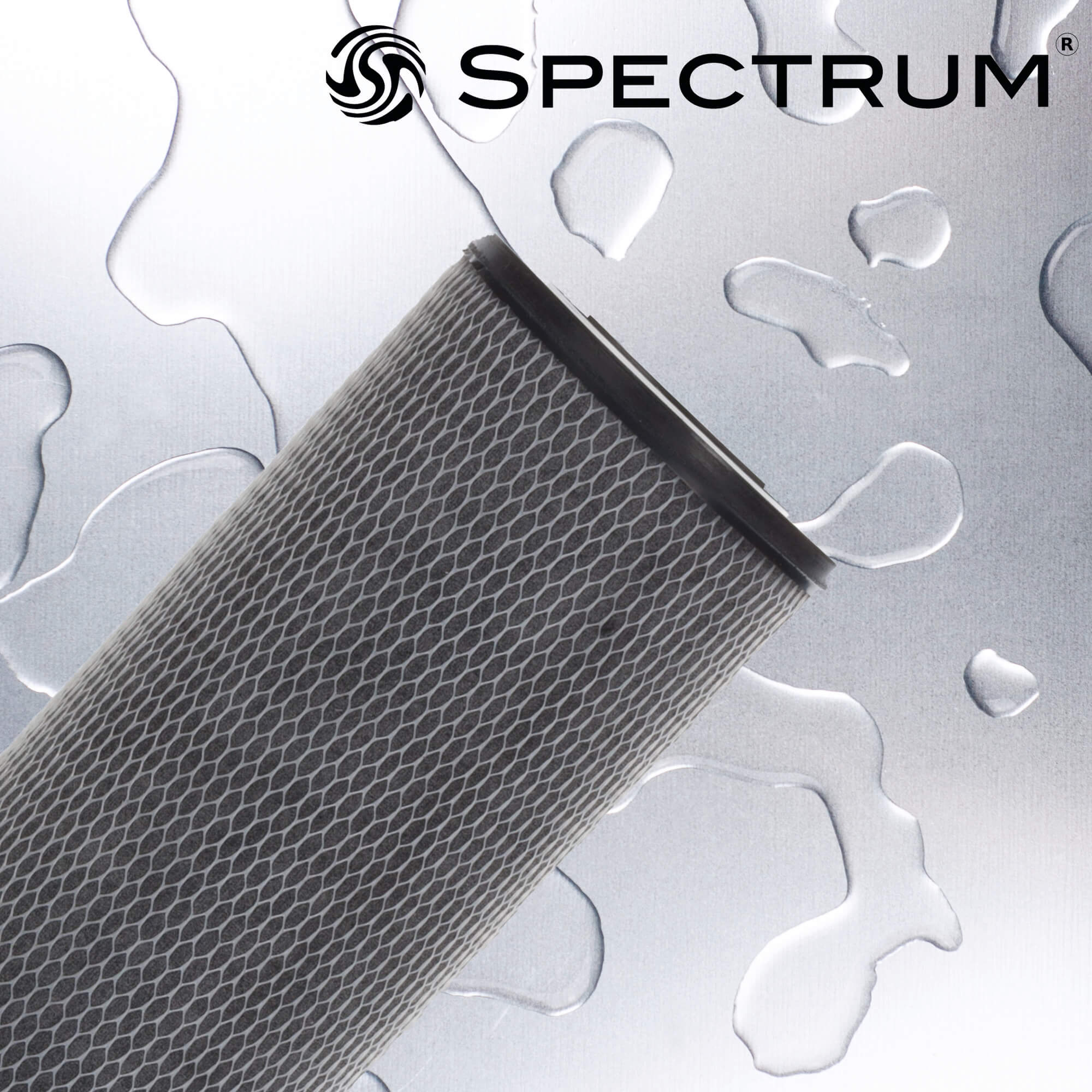 SCW-5-93/4LD : SPECTRUM Carbon Impregnated Filter 5µm 93/4" for Large Diameter
