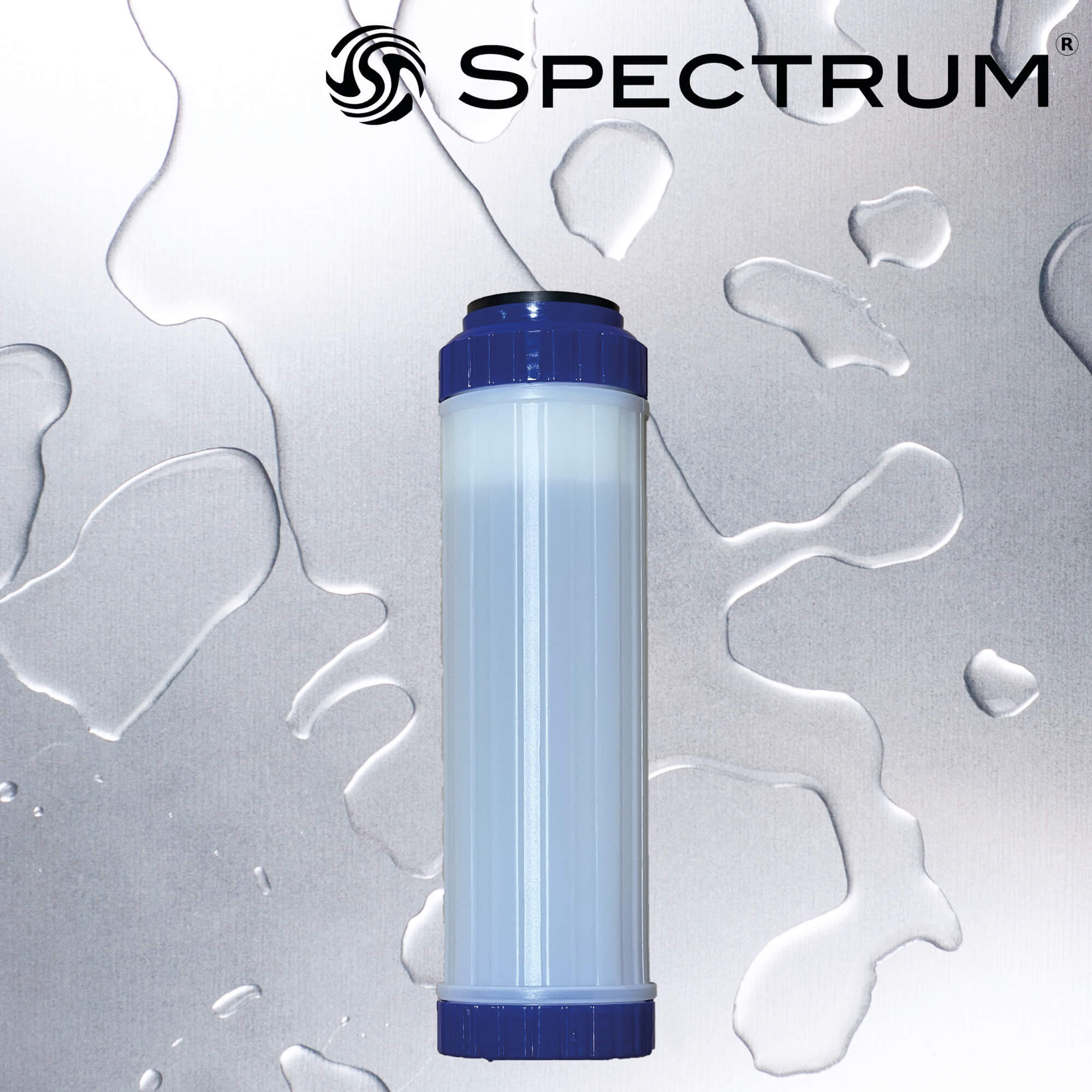 SES-YC10  :   SPECTRUM 10" Clear Empty Refillable Cartridge Shell