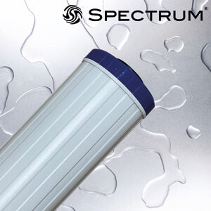 SES-YW10LD  :   SPECTRUM 10" White Empty Refillable Cartridge Shell for Large Diameter