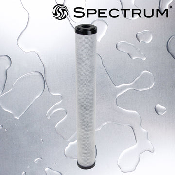 SFBC-EL-10-20   :   SPECTRUM FibreOnyx Electroplating Carbon Filter 10µm 20"