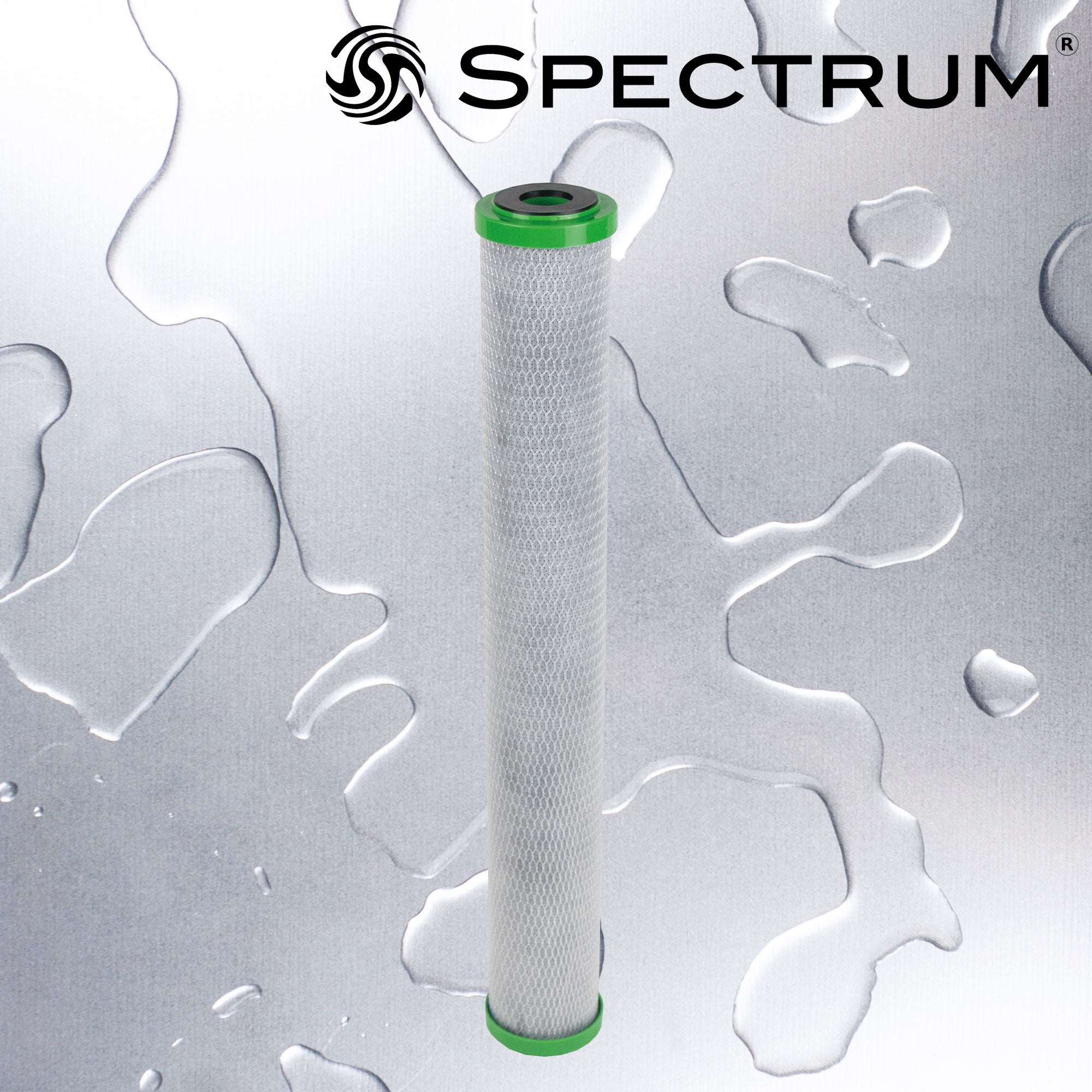 SFBC-PB-0.5-20   :   SPECTRUM FibreOnyx Lead Reduction Carbon Filter 0.5µm 20"
