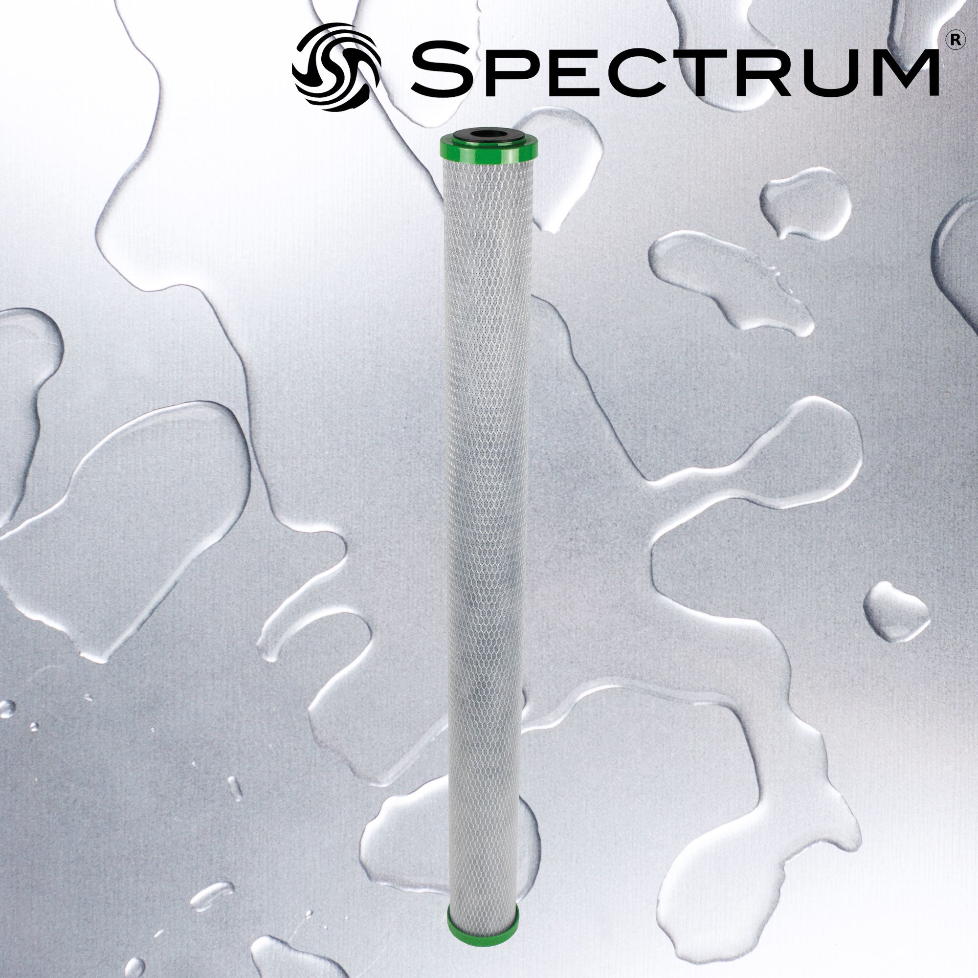 SFBC-PB-0.5-30   :   SPECTRUM FibreOnyx Lead Reduction Carbon Filter 0.5µm 30"