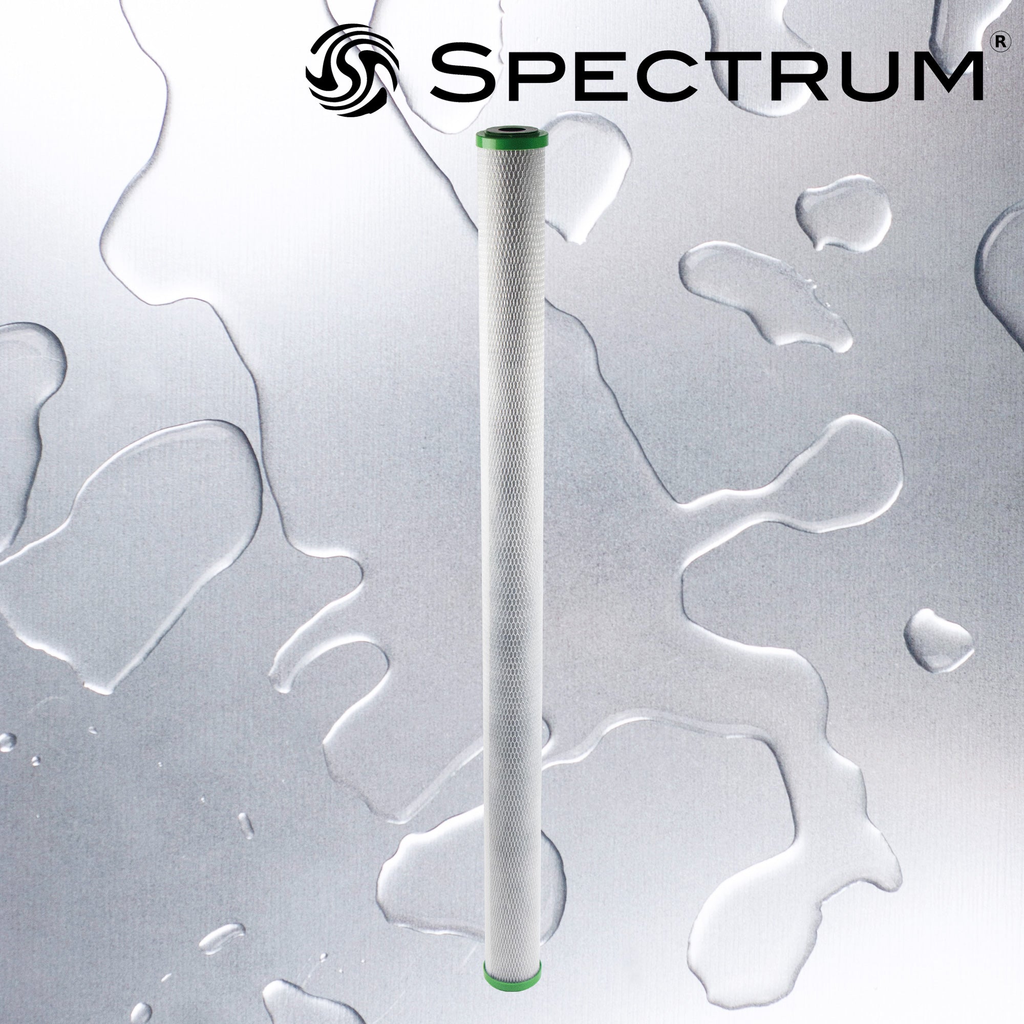 SFBC-PB-0.5-40   :   SPECTRUM FibreOnyx Lead Reduction Carbon Filter 0.5µm 40"