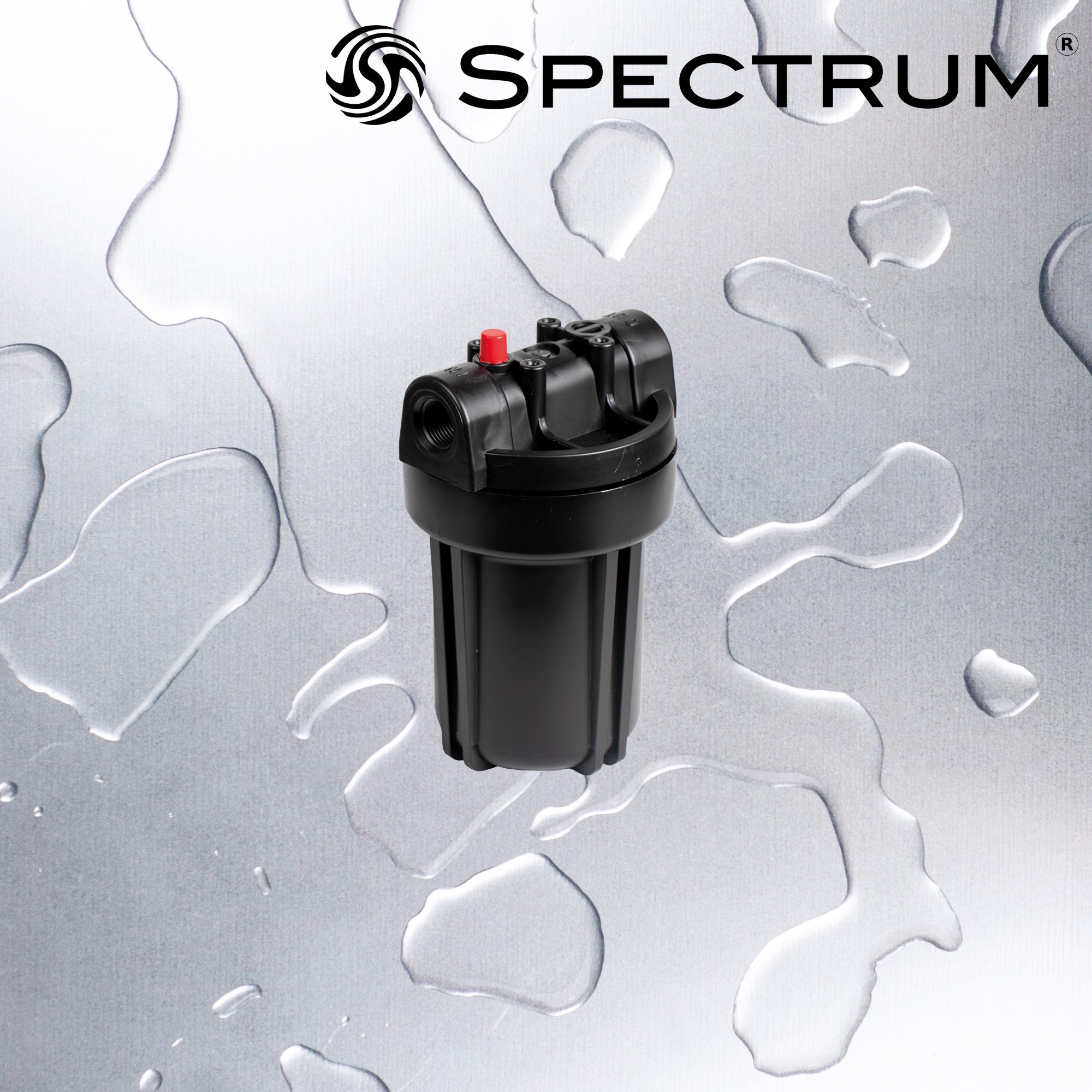 SFH-PK-1-47/8SD-1/2  :  SPECTRUM 5µ Black Small Diameter Housing with 1/2µ Ports