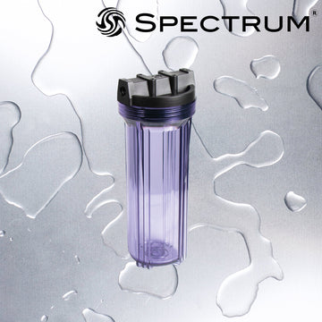 SFH-SC-1-10SD-1/4  :  SPECTRUM 10µ Clear Small Diameter Housing with 1/4µ Ports
