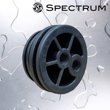 MEMBRANE-HOUSING-End-Cap V2 : SPECTRUM 4µ ABS End Cap for SS Membrane Housing V2