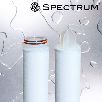 SSP97-1-30FHV  :  SPECTRUM TruDepth Standard Spun H/E Polypropylene Filter 1µm 30" 226/Fin/Viton