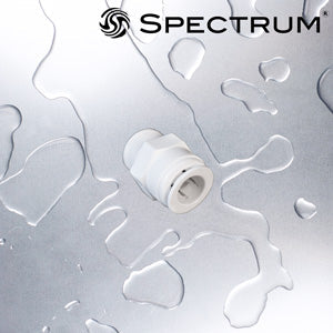 SC-S-T2P2   :   SPECTRUM Connector Straight 1/2" Male Thread / 1/2" Push Fit