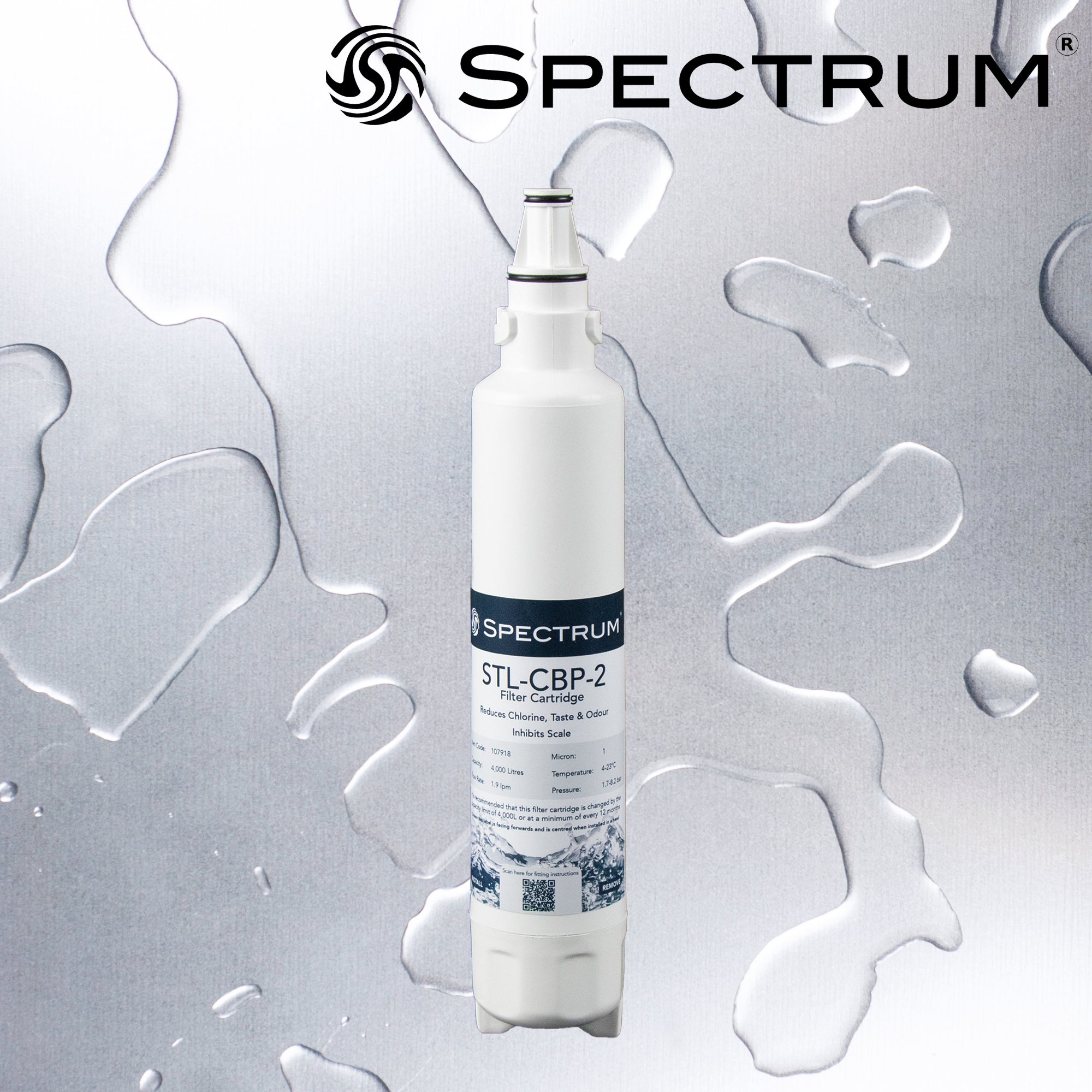 STL-CBP-2   :   SPECTRUM Standard Twist-Lock 1µm Carbon Block with Phosphate Cartridge