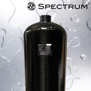 SV-FK-1665-C  :  SPECTRUM Fibre Glass Black Pressure Vessel 16"x65" Complete