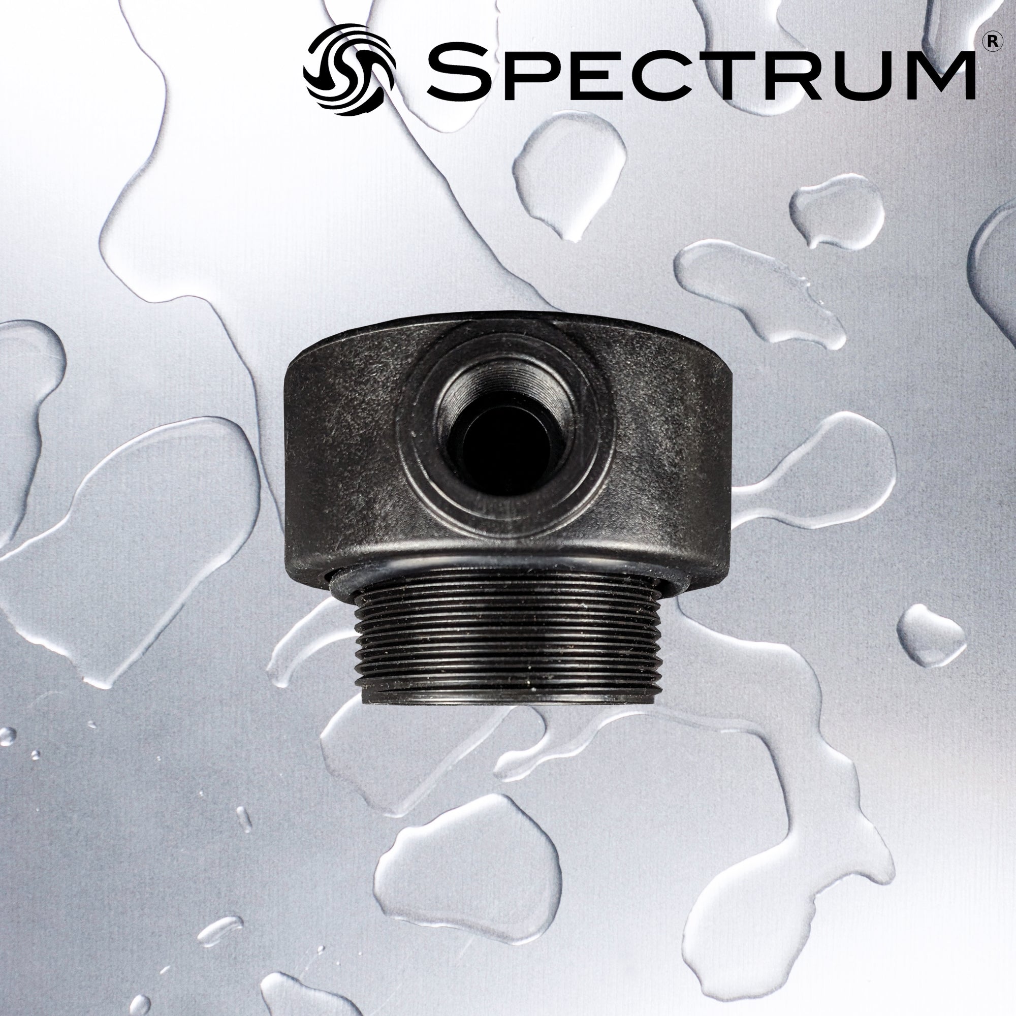 SV-2.5HEAD-QL   :   SPECTRUM Pressure Vessel 2.5" Head with 3/4" F-NPT Ports Quick Lock