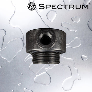 SV-2.5HEAD-QL   :   SPECTRUM Pressure Vessel 2.5" Head with 3/4" F-NPT Ports Quick Lock