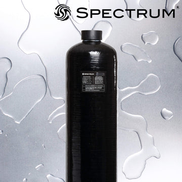SV-FK-1035-C   :   SPECTRUM Fibre Glass Black Pressure Vessel 10"x35" Complete