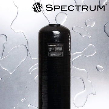 SV-FK-1035   :   SPECTRUM Fibre Glass Black Pressure Vessel 10"x35"