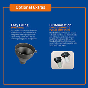 SV-FK-1035   :   SPECTRUM Fibre Glass Black Pressure Vessel 10"x35"